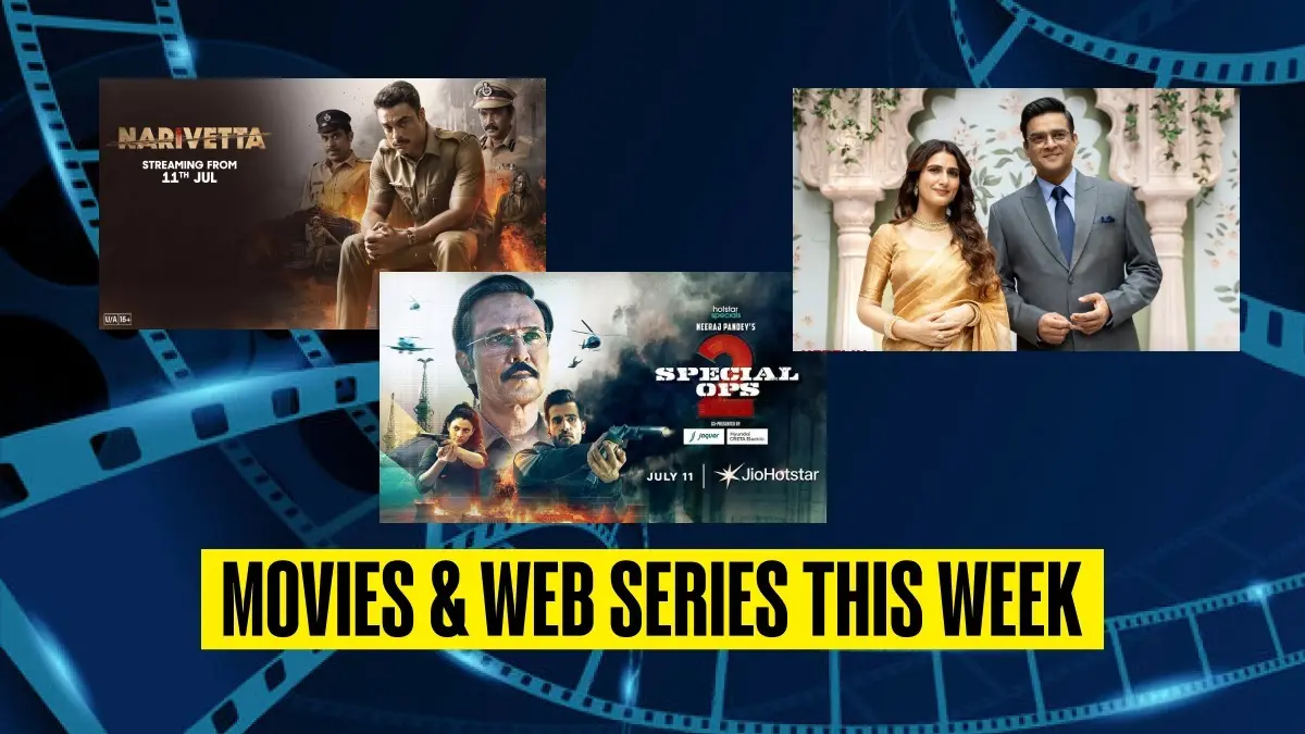 Streaming On OTT This Week (July 7 to July 13): Special Ops 2, Aap Jaisa Koi, Narivetta, Ballard, More Movies And Web Series To Binge-watch Movies and Web Series Releasing This Week.