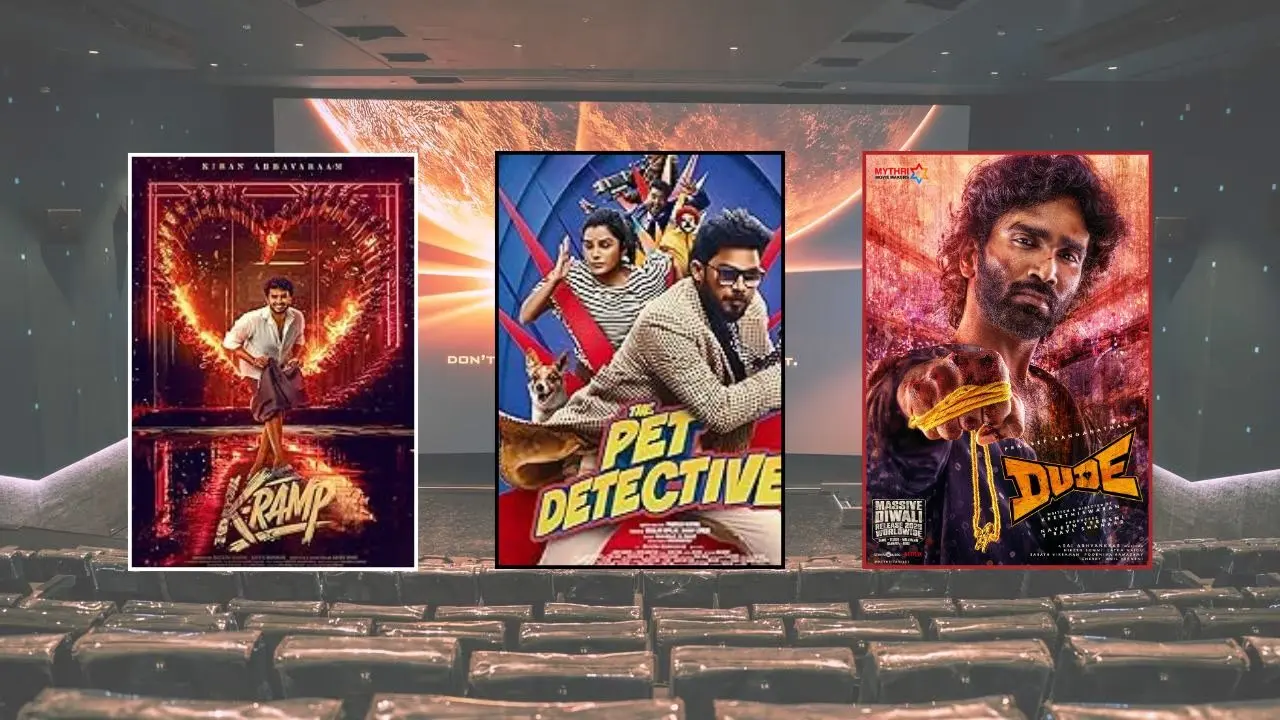 Movies Releasing In Theatres This Week: Telusu Kada, Dude, K-Ramp And More To Watch