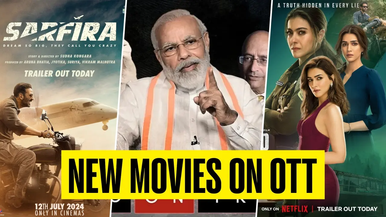 OTT Movies This Week: Do Patti, Sarfira, BBC On Trial, Meiyazhagan & More Titles For Diwali Week Movies to watch on OTT this week
