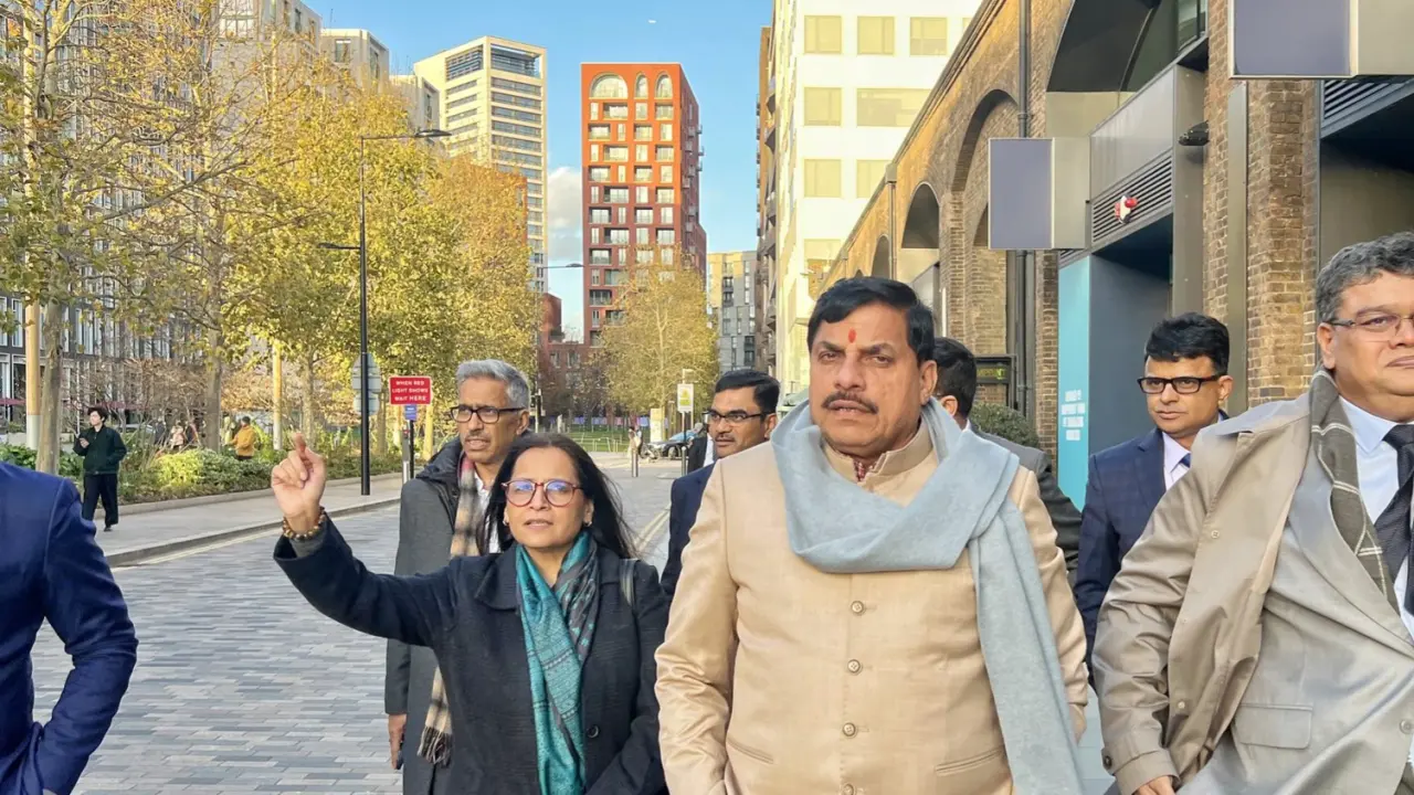 MP CM Mohan Yadav London Visit