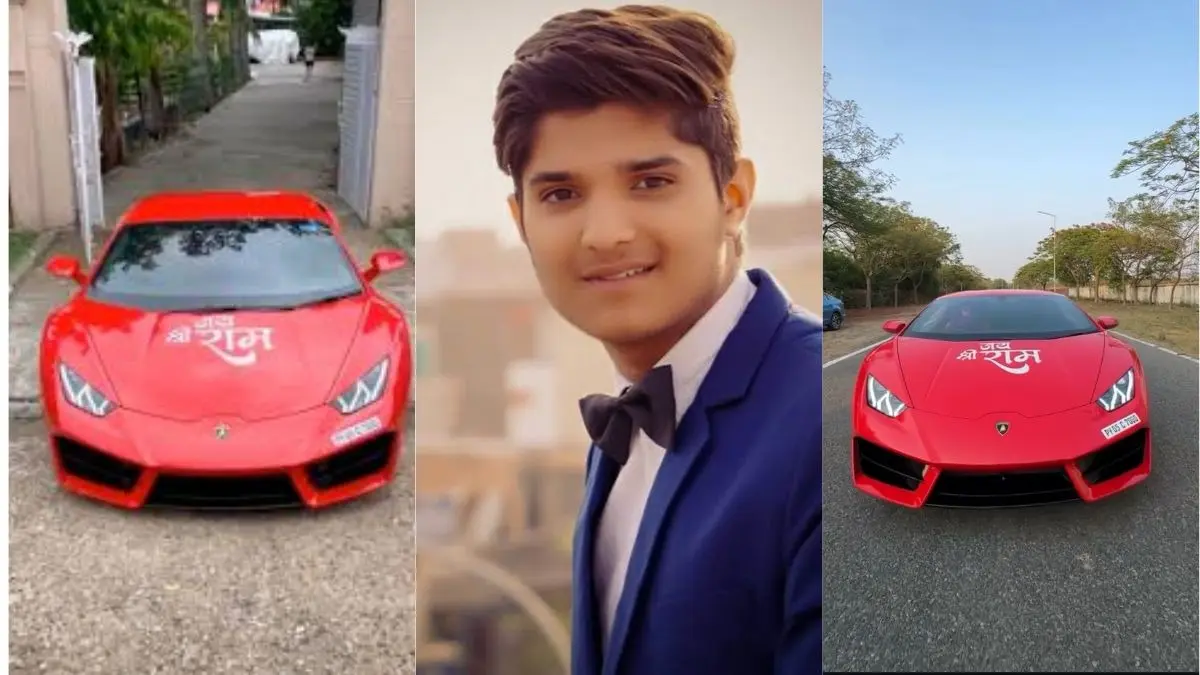 Mridul Tiwari's Lamborghini Huracan