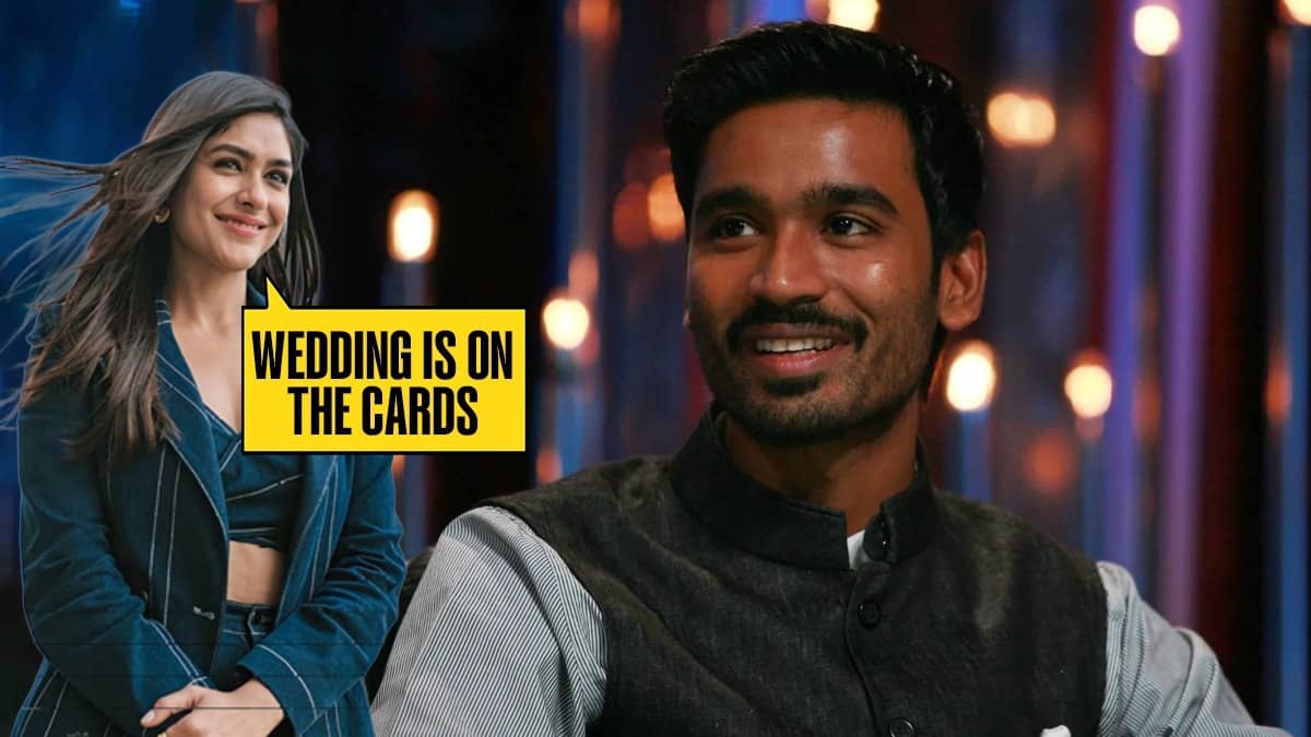 Mrunal and Dhanush sparked dating rumours in May last year