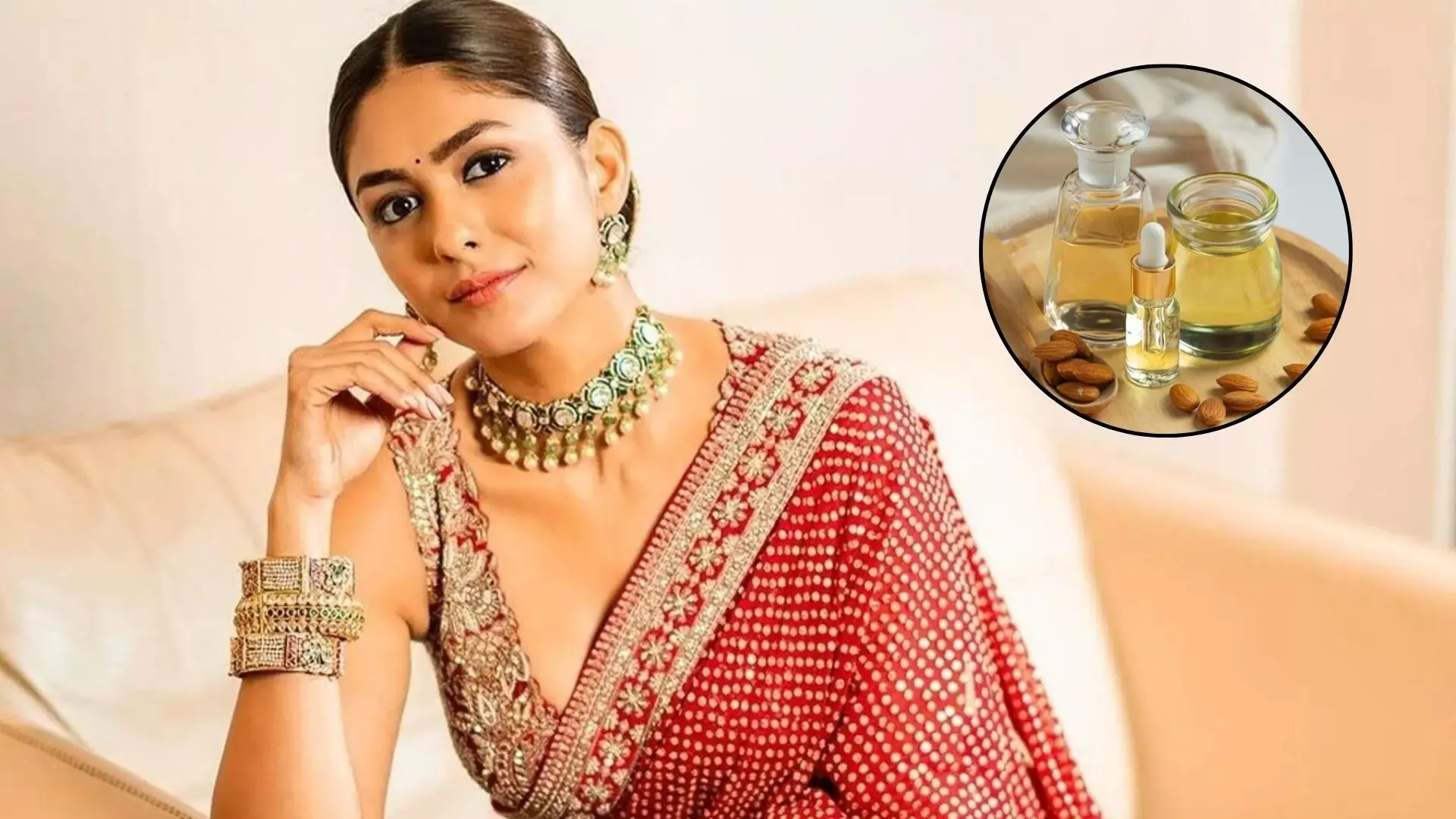 Mrunal Thakur Glowing Skin Secret