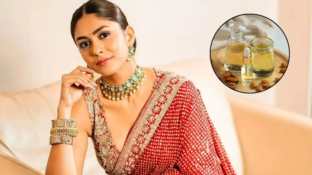 Skin Care Tips: मृणाल ठाकुर की ग्लोइंग स्किन के पीछे का राज है ये तेल, रोज रात को सोने से पहले आप भी चेहरे पर करें मसाज Mrunal Thakur Glowing Skin Secret