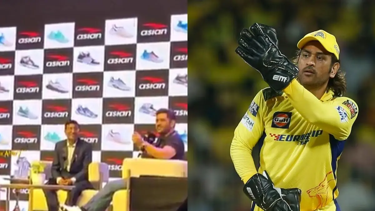 WATCH | Was MS Dhoni Teasing Fan With His 'Ghutne Mein Dard' Comment Amid Speculations Over IPL Future at CSK MS Dhoni