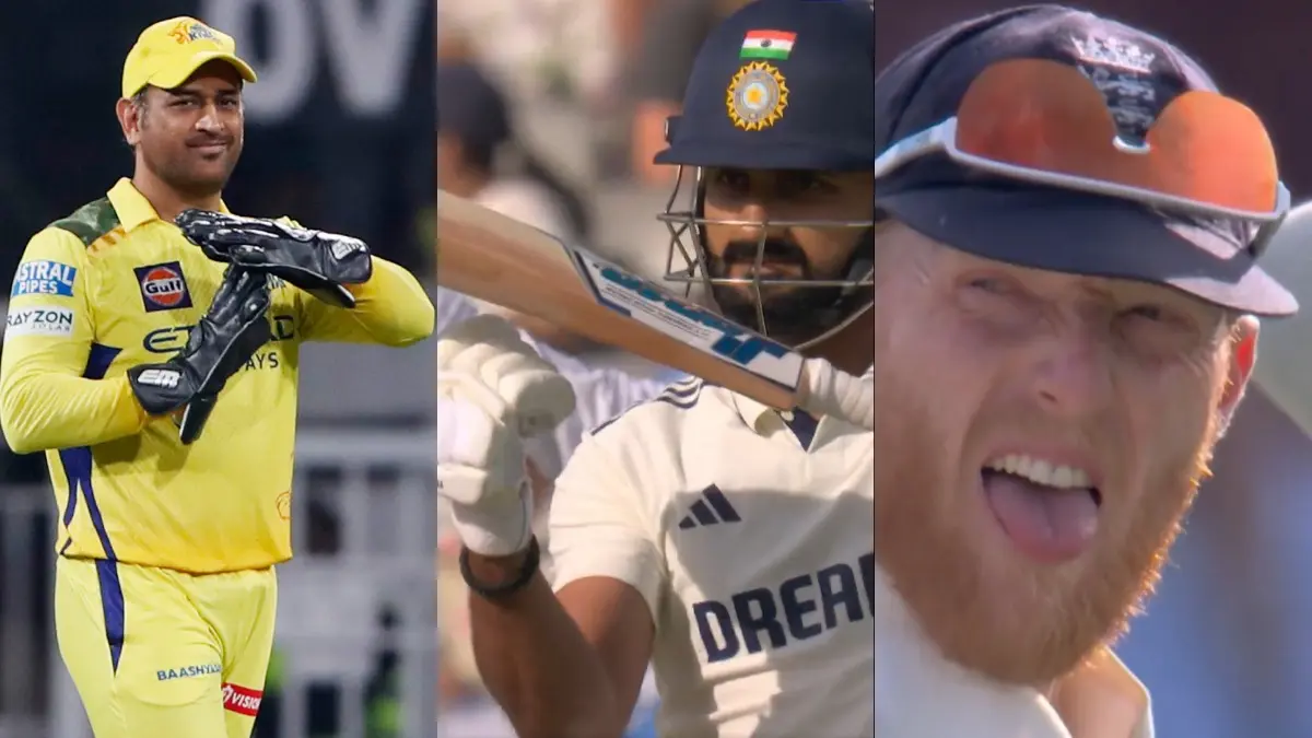 WATCH: Akash Deep Does An MS Dhoni, Leaves Ben Stokes' England And On-Field Umpires Stunned With Two Accurate DRS Calls In The Same Over MS Dhoni, Akash Deep, Ben Stokes