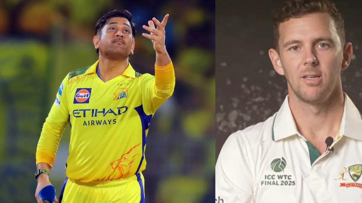 WATCH: ICC Celebrates MS Dhoni's Birthday in Style, Shares Special Message From Josh Hazlewood For The Former India Captain MS Dhoni and Josh Hazlewood