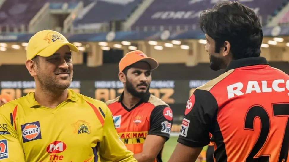 MS Dhoni and Khaleel Ahmed