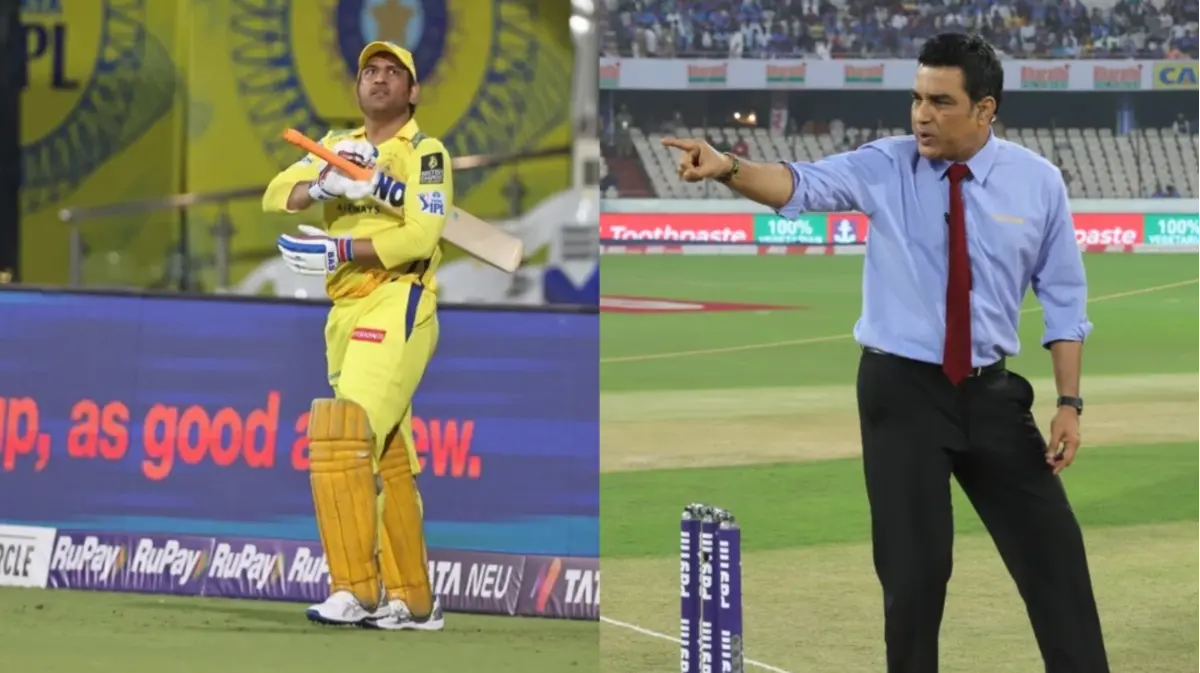 MS Dhoni and Sanjay Manjrekar