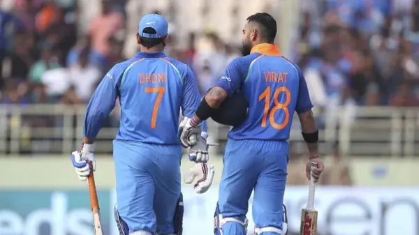 'When Someone Needs You': MS Dhoni Finally Breaks His Silence On Text He Sent To Virat Kohli When He Left Captaincy MS Dhoni and Virat Kohli