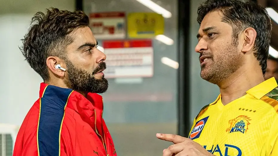 MS Dhoni and Virat Kohli