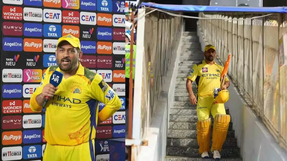 ms dhoni epic reply on his retirement from ipl said will go to ranchi enjoy bike rides gt vs csk highlights