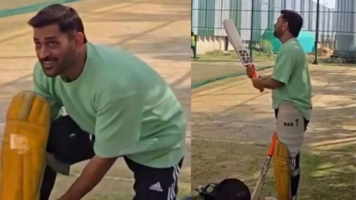 ms dhoni start preparing ipl 2026 csk share video