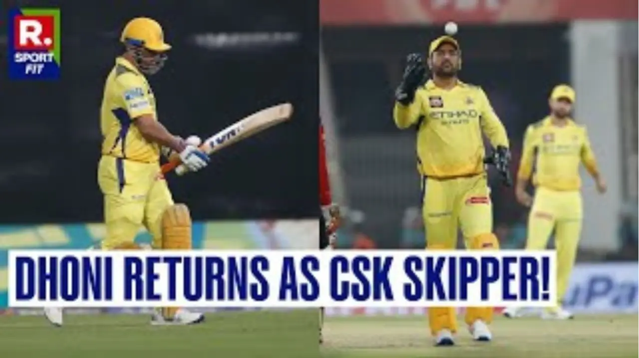 MS Dhoni to Lead Chennai Super Kings for Rest of the Season