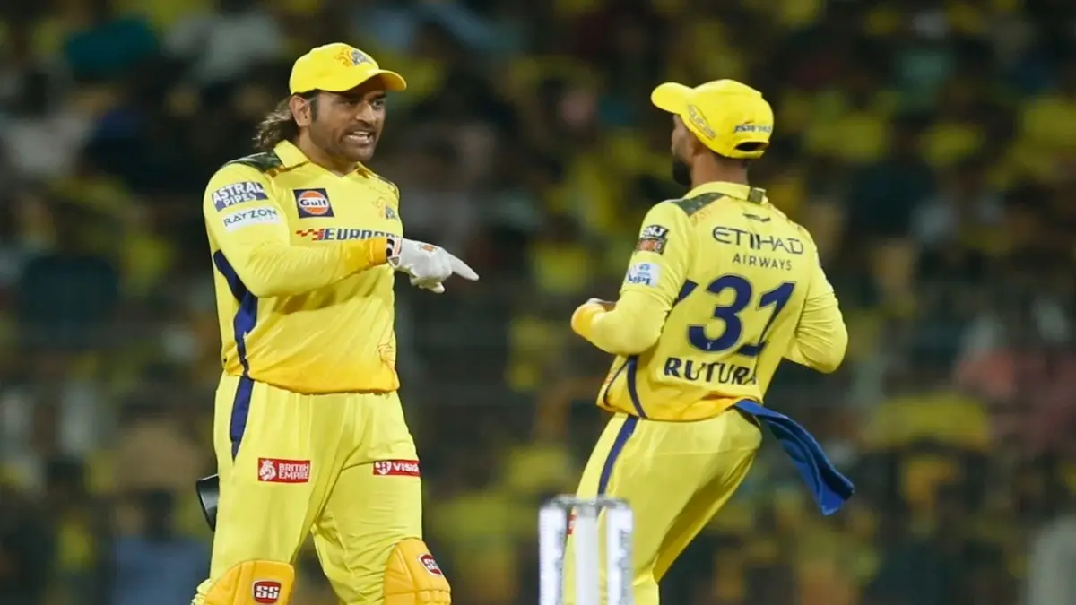 ms dhoni gives Rahul Tripathi another opportunity in place of ruturaj Gaikwad csk vs kkr playing xi