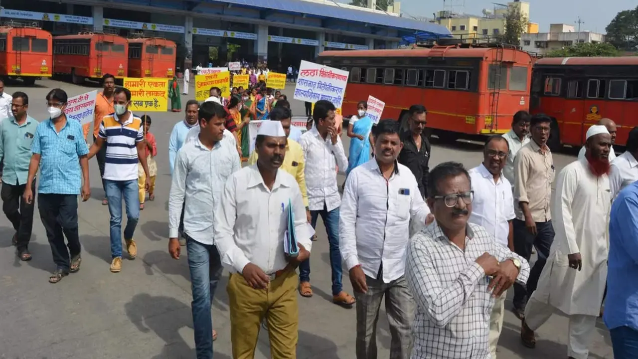 MSRTC strike