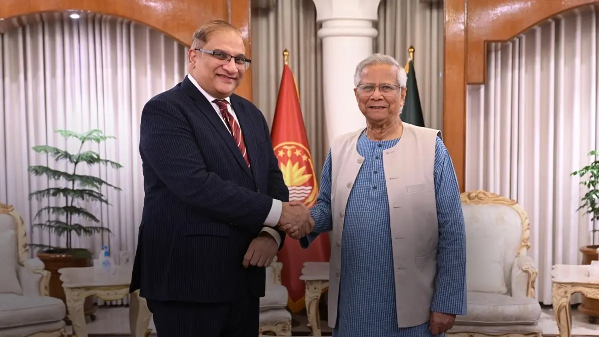 Muhammad Yunus Imran Haider meeting