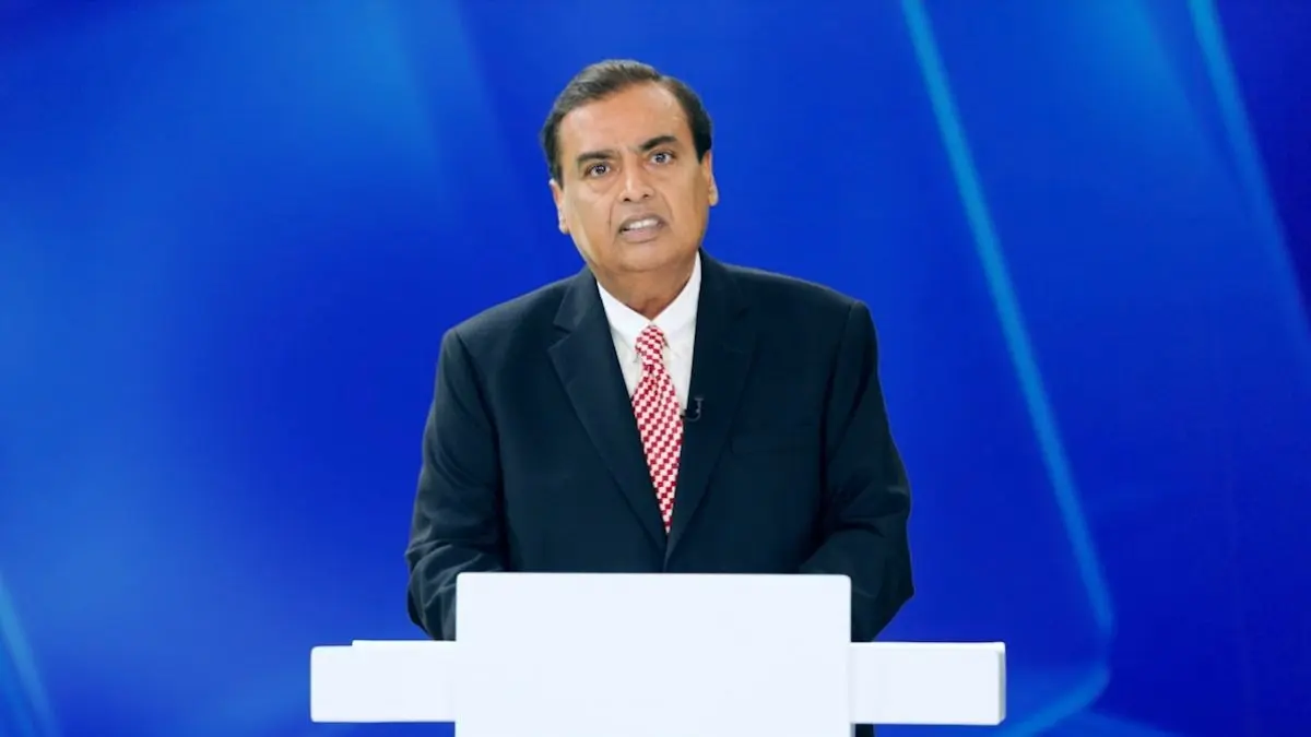Mukesh Ambani introduces Reliance Intelligence.