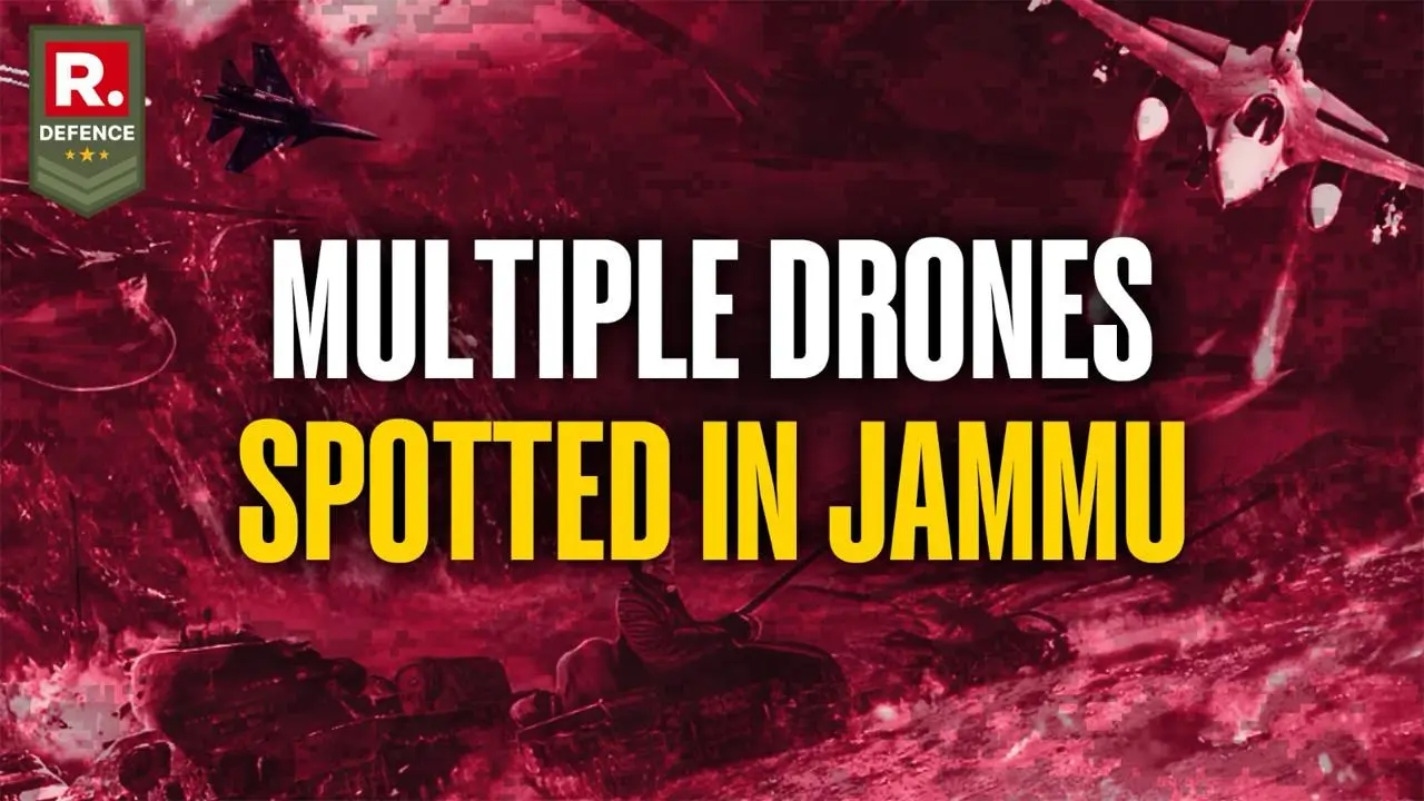 Multiple Drones Spotted Over Vital Indian Army Installations In Jammu and Kashmir, Air Defence Systems Activated