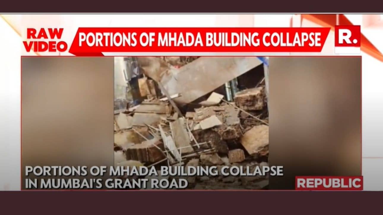 1 Dead, Many Trapped After Building Collapses in Mumbai | Republic World