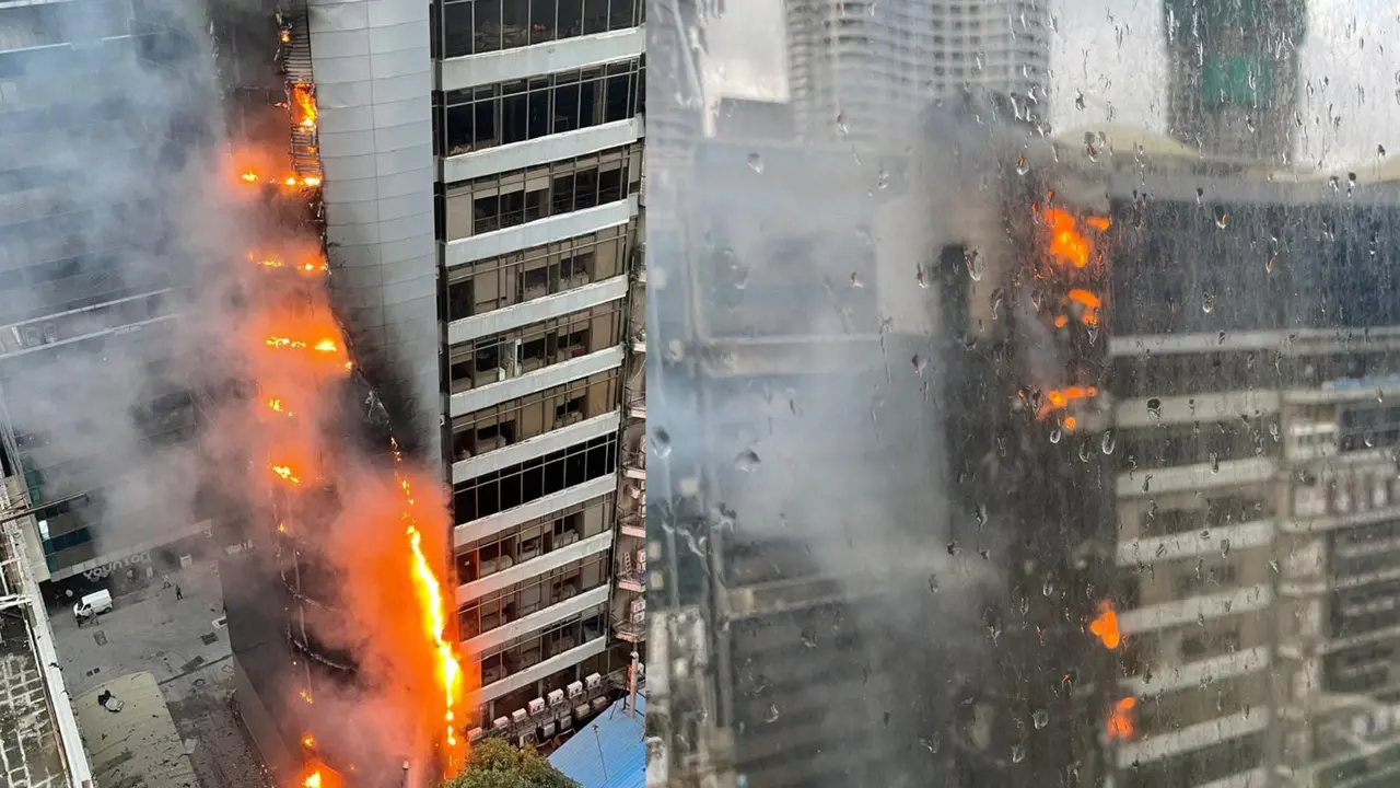 Fire at Times Tower in Mumbai's Kamala Mills Doused After 5 Hours, Cooling Operation On Mumbai fire