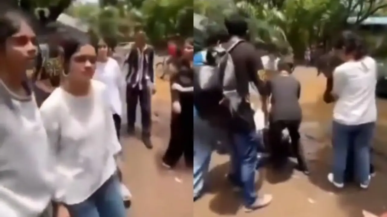 Mumbai Shocker: Gang of Girls Brutally Thrashes Schoolmate in Viral Video Mumbai Girls Viral video