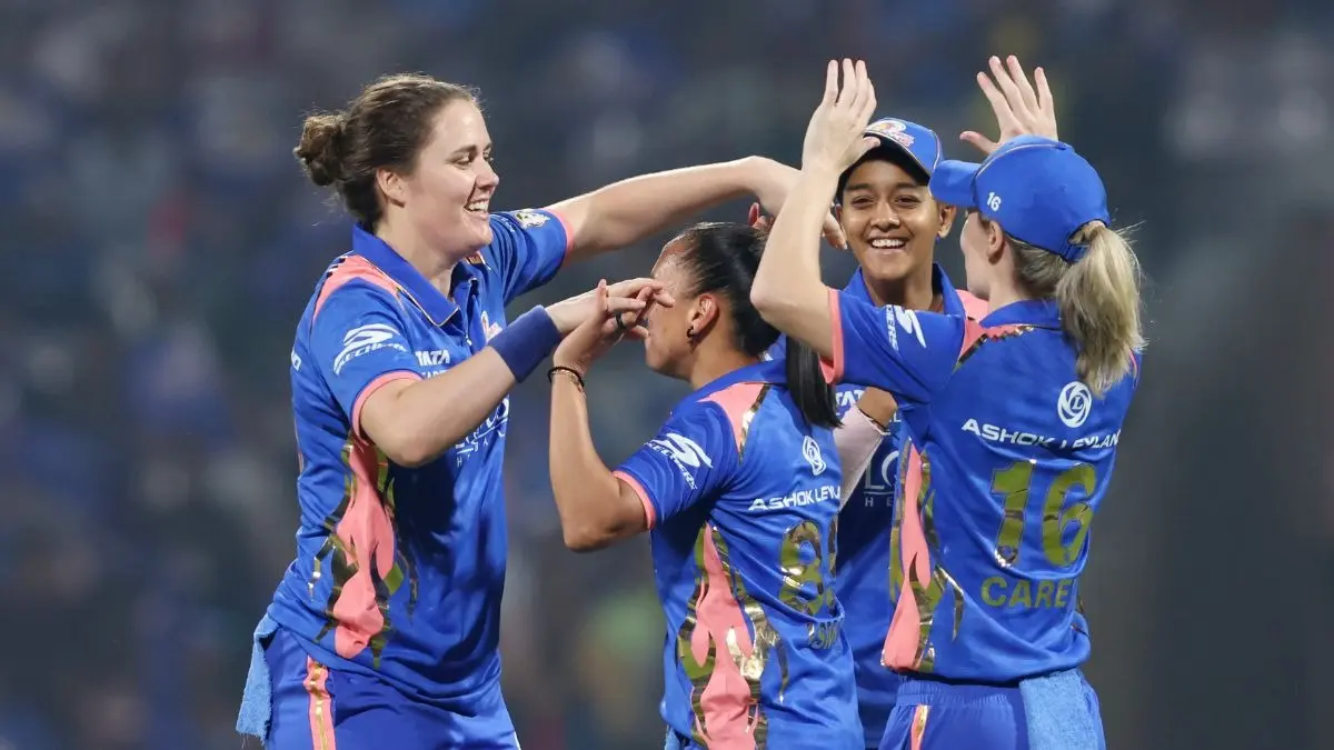 Mumbai Indians beat delhi capitals by 50 run in wpl 2026 harmanpreet kaur