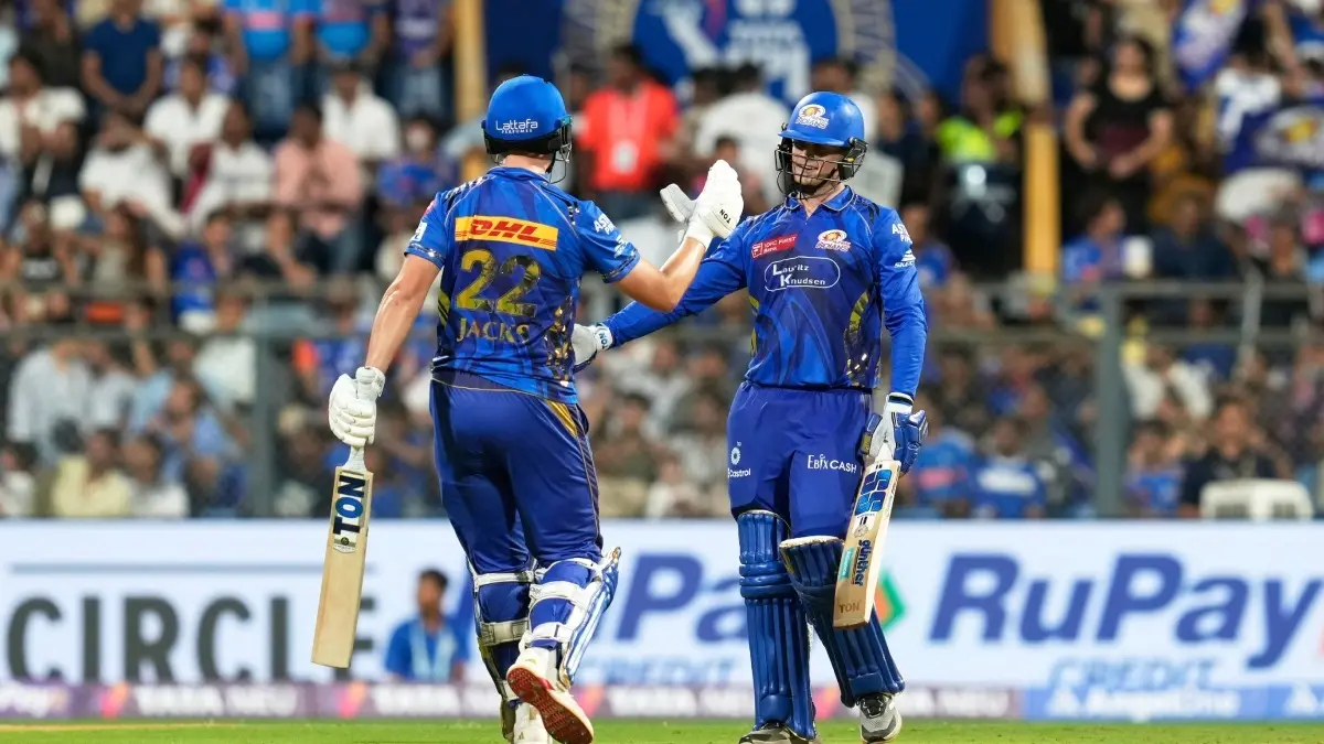 Mumbai Indians defeated Kolkata Knight Riders by 8 wickets.