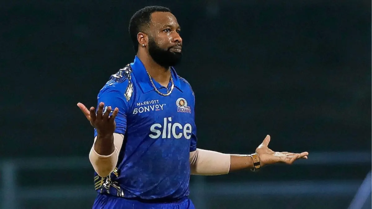 Kieron Pollard To Be Seen In New Role For MI Emirates In Upcoming ILT20 Season Mumbai Indians' Kieron Pollard celebrates after taking a wicket in IPL 2022