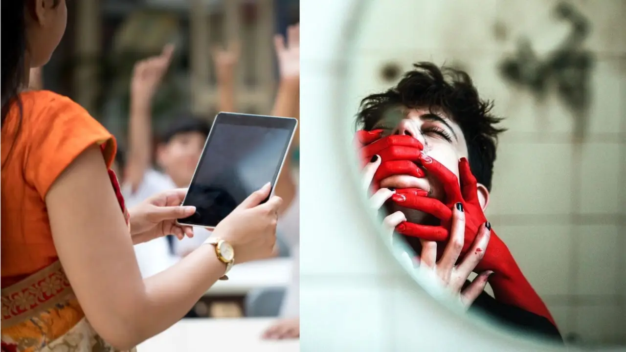 mumbai Lady teacher sexually assaulting minor stuent