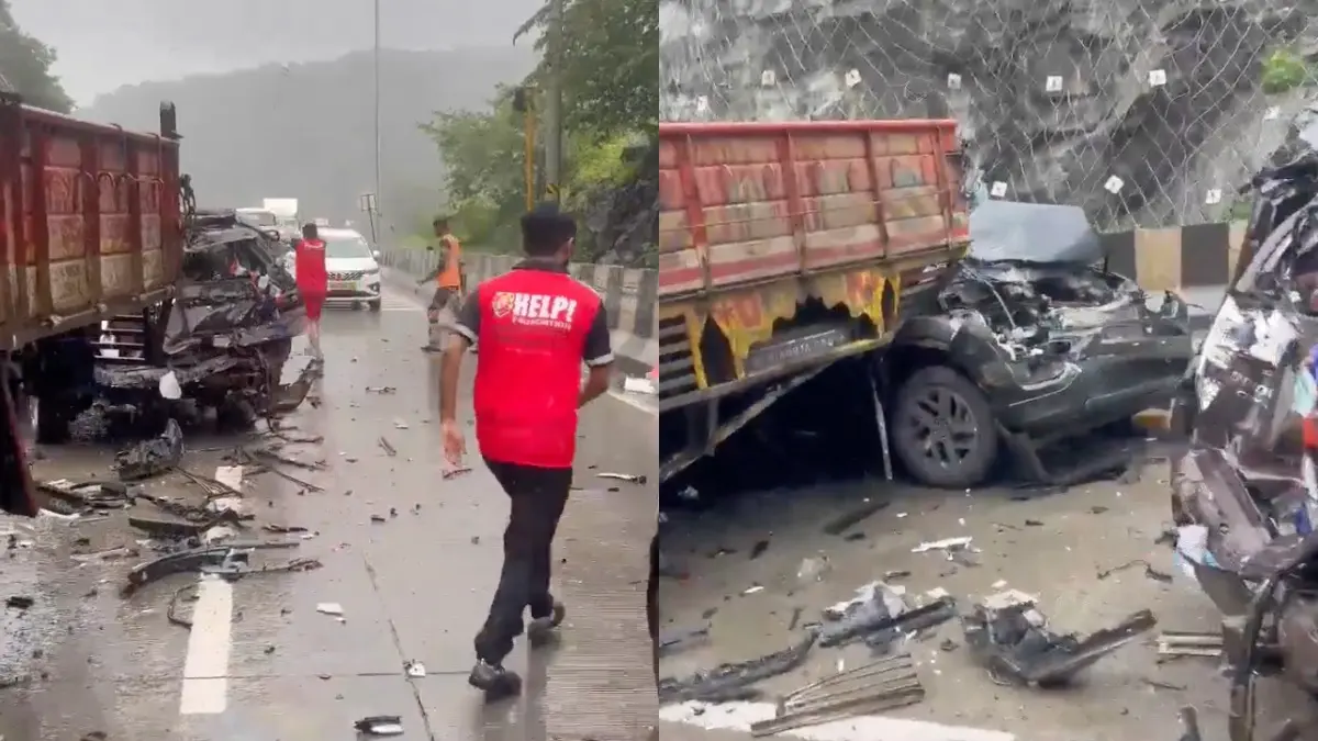 mumbai pune expressway pile up, Lonavala