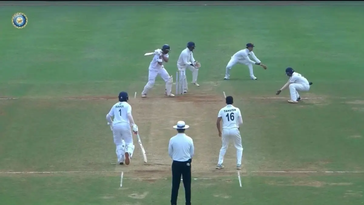 WATCH| Yashasvi Jaiswal’s One-Handed Stunner Dismisses Devdutt Padikkal In Mumbai vs Karnataka Ranji Trophy Quarterfinal Mumbai vs Karnataka in Ranji Trophy