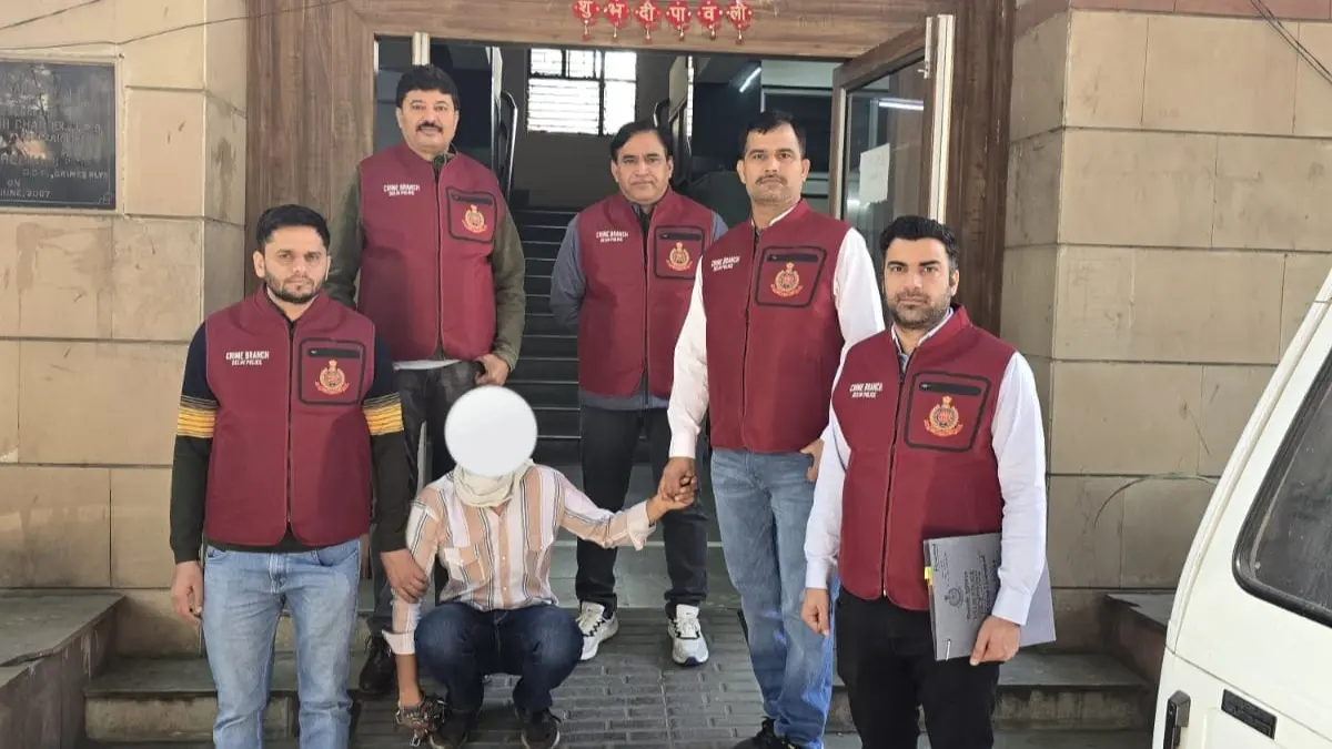 Delhi Cyber Cell caught accused