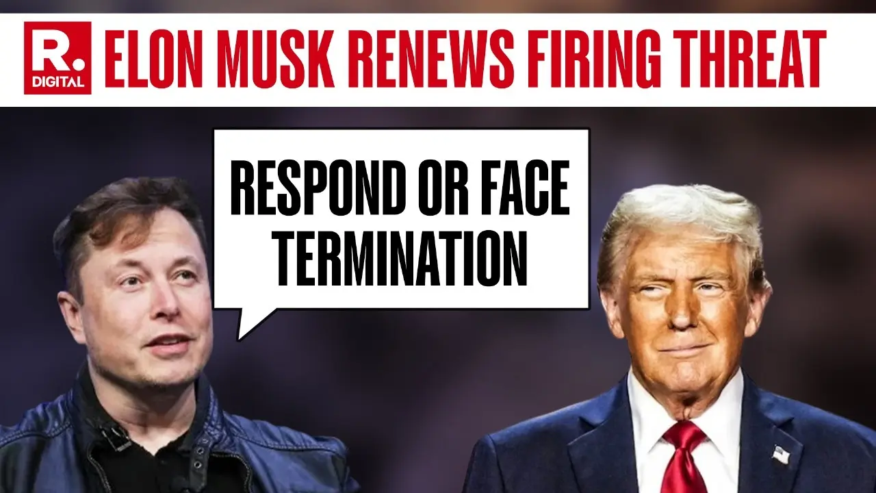 Elon Musk Renews Firing Threat to Federal Workers, Donald Trump Backs Him Musk