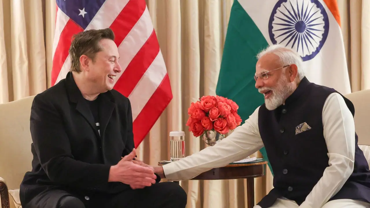 Musk Meets Modi
