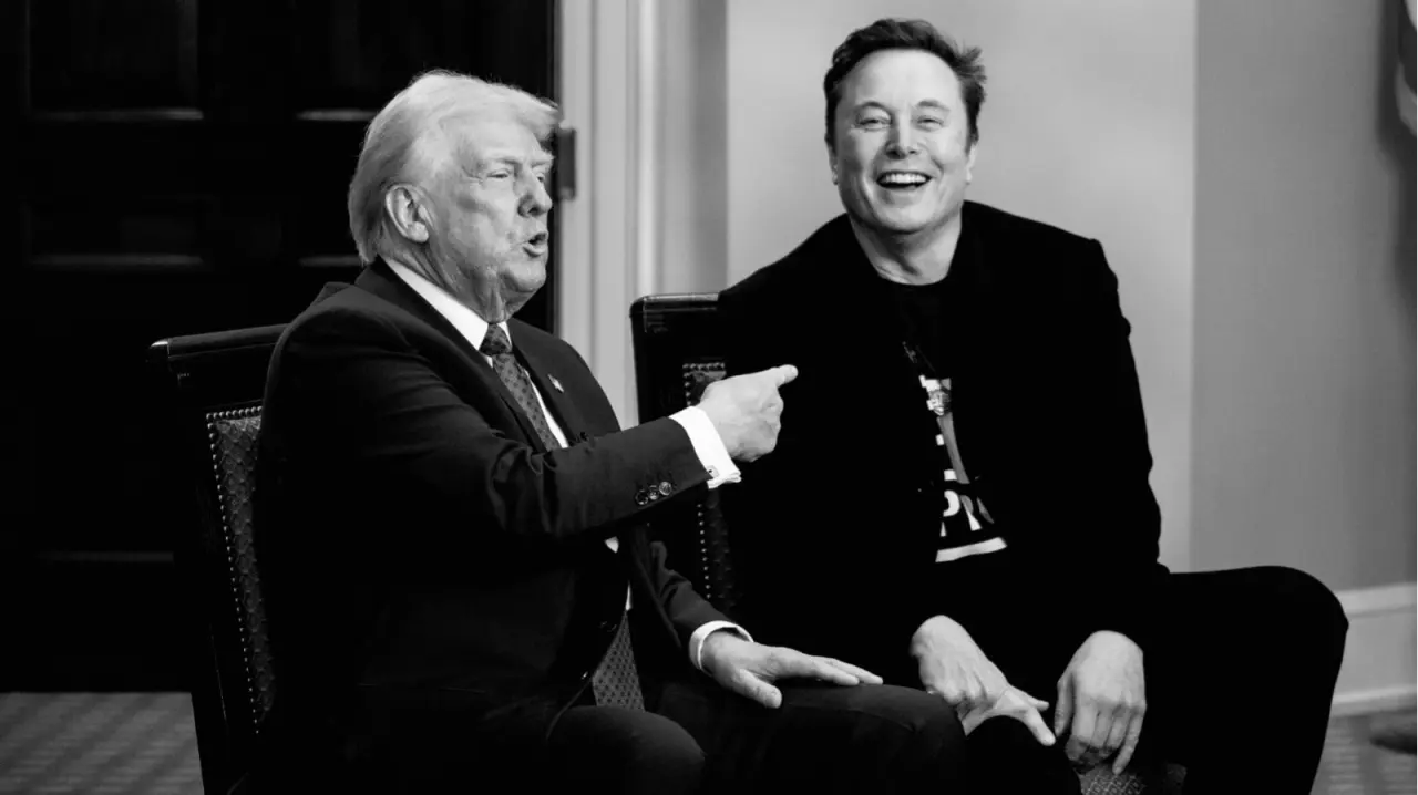 Musk Trump Bromance