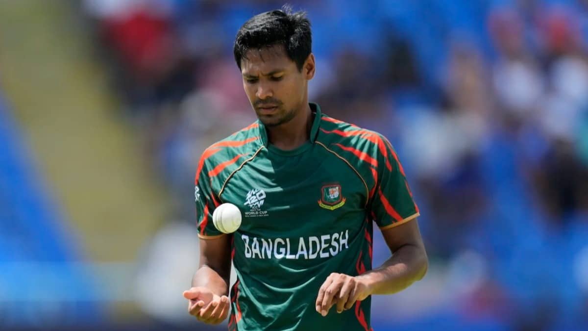 Mustafizur Rahman during World T20 2024