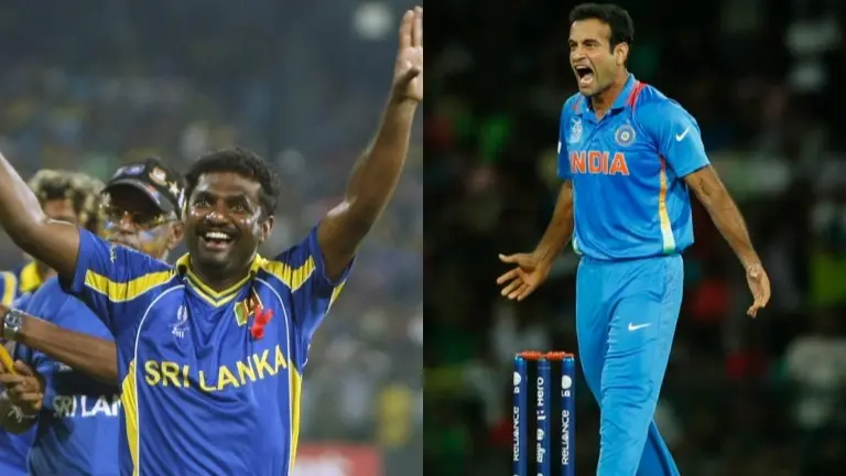 One World One Family Cup Live Streaming: When And Where To Watch India vs Sri Lanka Live In India? Muttiah Muralitharan and Irfan Pathan