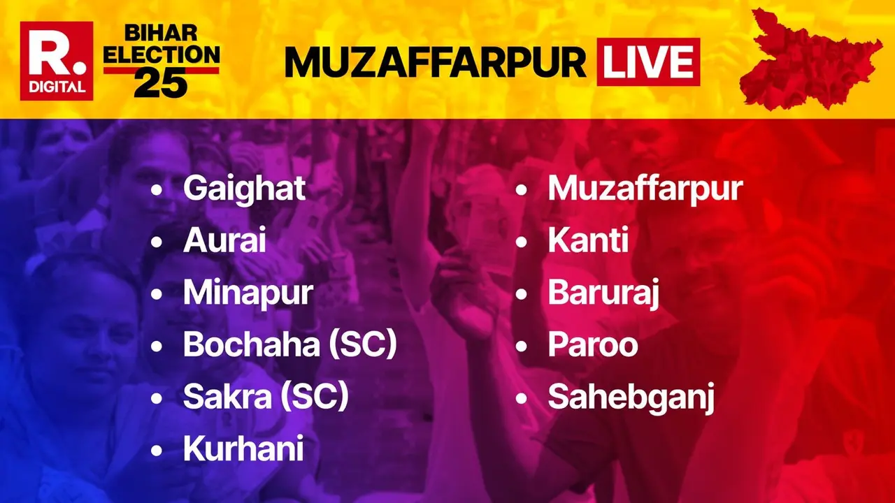 Muzaffarpur (Bihar) Assembly Election Results 2025 LIVE: Who Will Be The Winner, Runner-up, Candidates List; Counting Ends Muzaffarpur Election Results 2025 LIVE