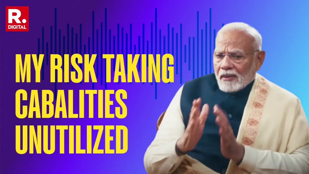My Risktaking Capabilities Haven't Been Utilised Fully Yet: PM Modi My Risktaking Capabilities Haven't Been Utilised Fully Yet: PM Modi