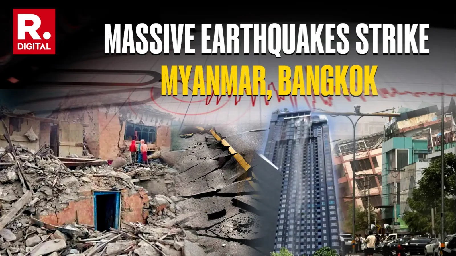 Earthquake in videos