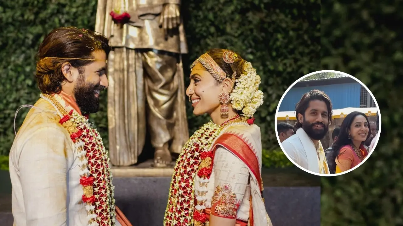 Naga Chaitanya and Sobhita Dhulipala makes first public appearance.