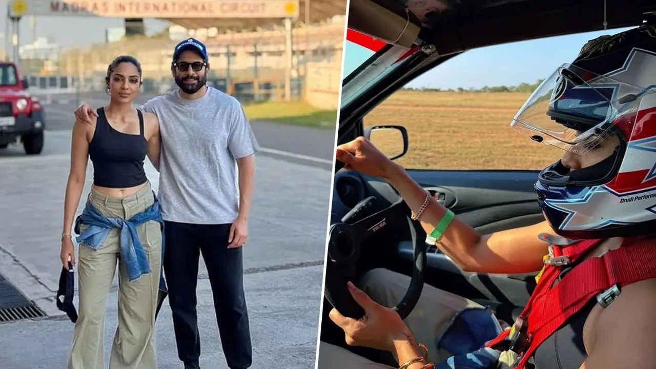 Naga Chaitanya and Sohbita Dhulipala's fun in Tamil Nadu.