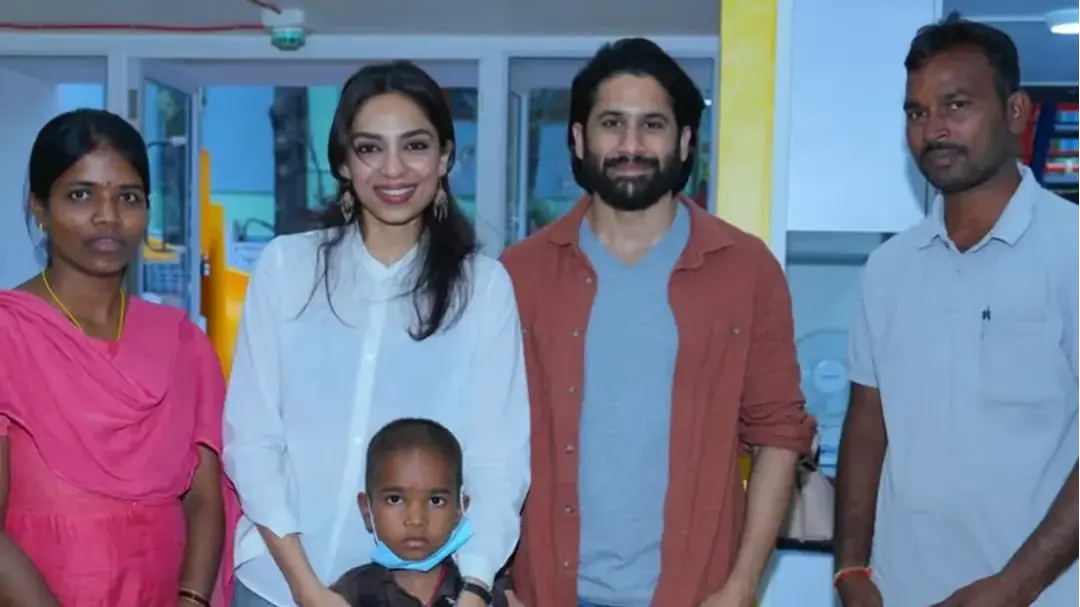 In Pics: Naga Chaitanya-Sobhita Dhulipala Visit Cancer-Stricken Kids, Thandel Star Calls Them 'Warriors' Naga Chaitanya-Sobhita Dhulipala Visit Cancer-Stricken Kids