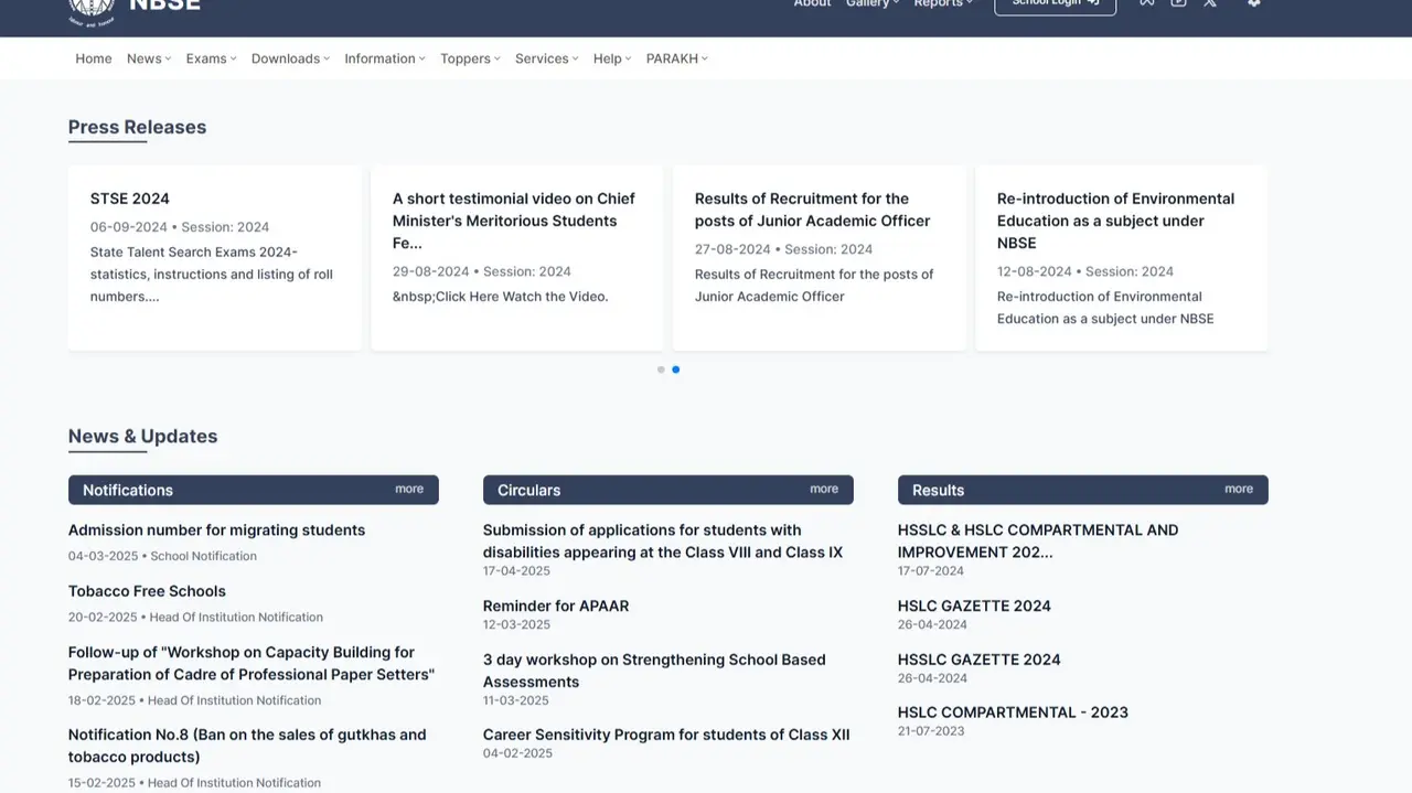 Nagaland Board Result 2025