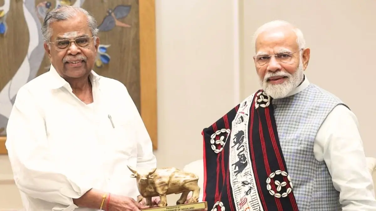 NAGALAND GOVERNOR L GANESAN/ PM MOdi