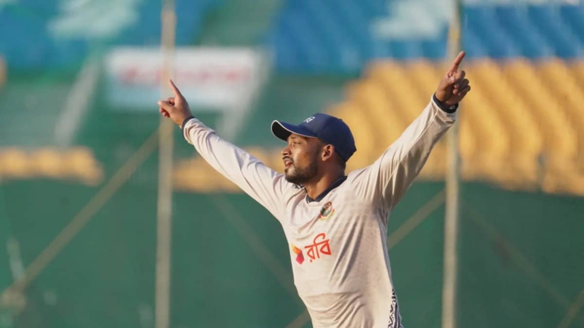 Najmul Hossain Shanto in action