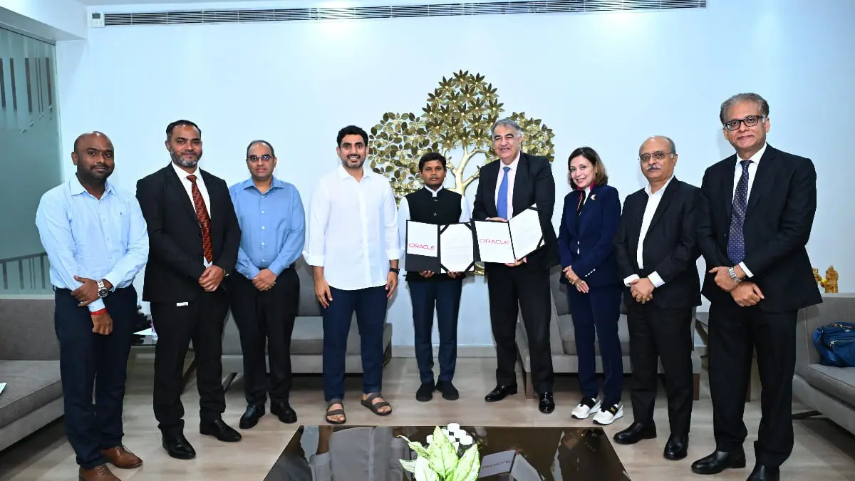 Under Nara Lokesh’s Leadership, Andhra Pradesh Seals Landmark Skill Partnerships with Schneider Electric and Oracle Nara Lokesh