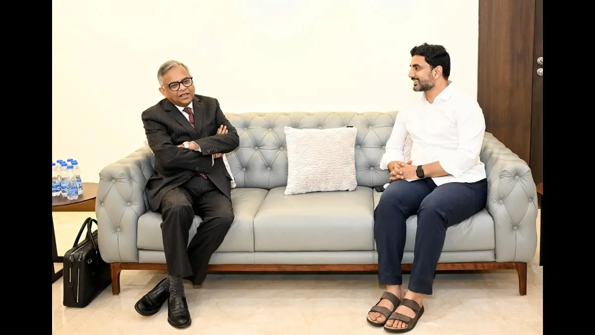 A 99 paise masterstroke sets the stage for Andhra’s IT boom: Nara Lokesh Locks in TCS for Less Than the Price of Tea! Nara Lokesh Locks in TCS for Less Than the Price of Tea!