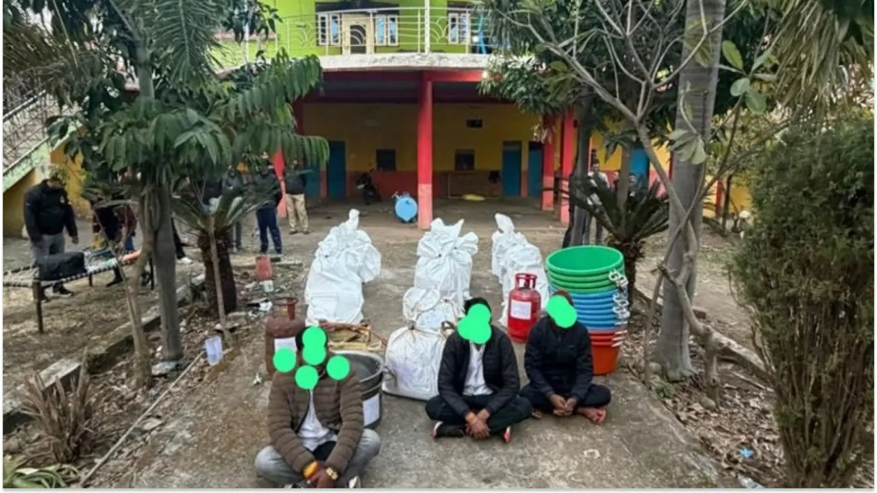 Narcotics Bureau Seizes 31 Kgs MD Powder During Raid at Drug Manufacturing Lab in MP's Agar-Malwa